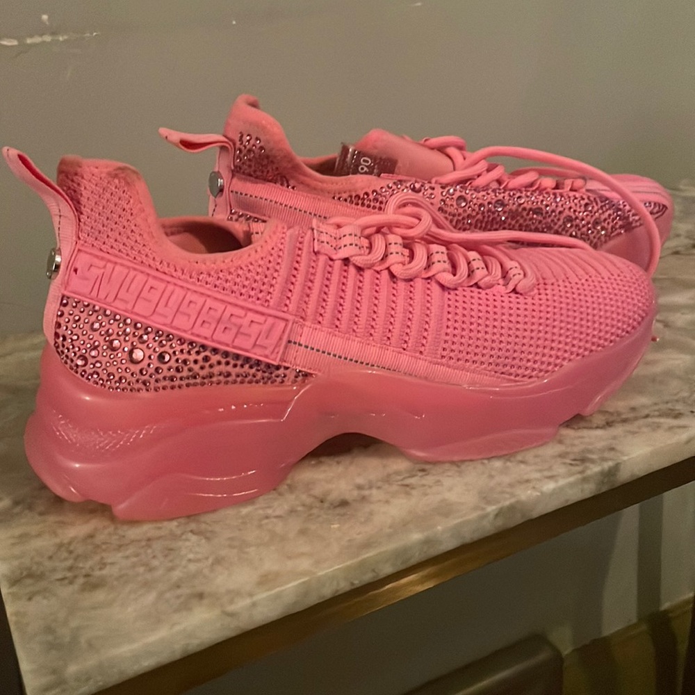 Pink Steve Madden sneakers